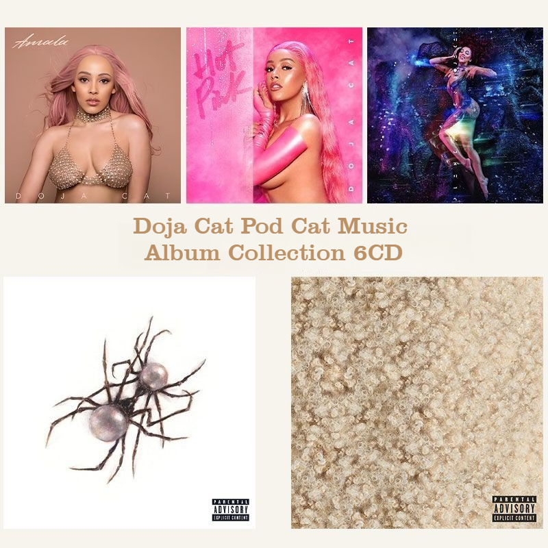 Audio Music Car - Doja Cat 6CD Music Album Collection,