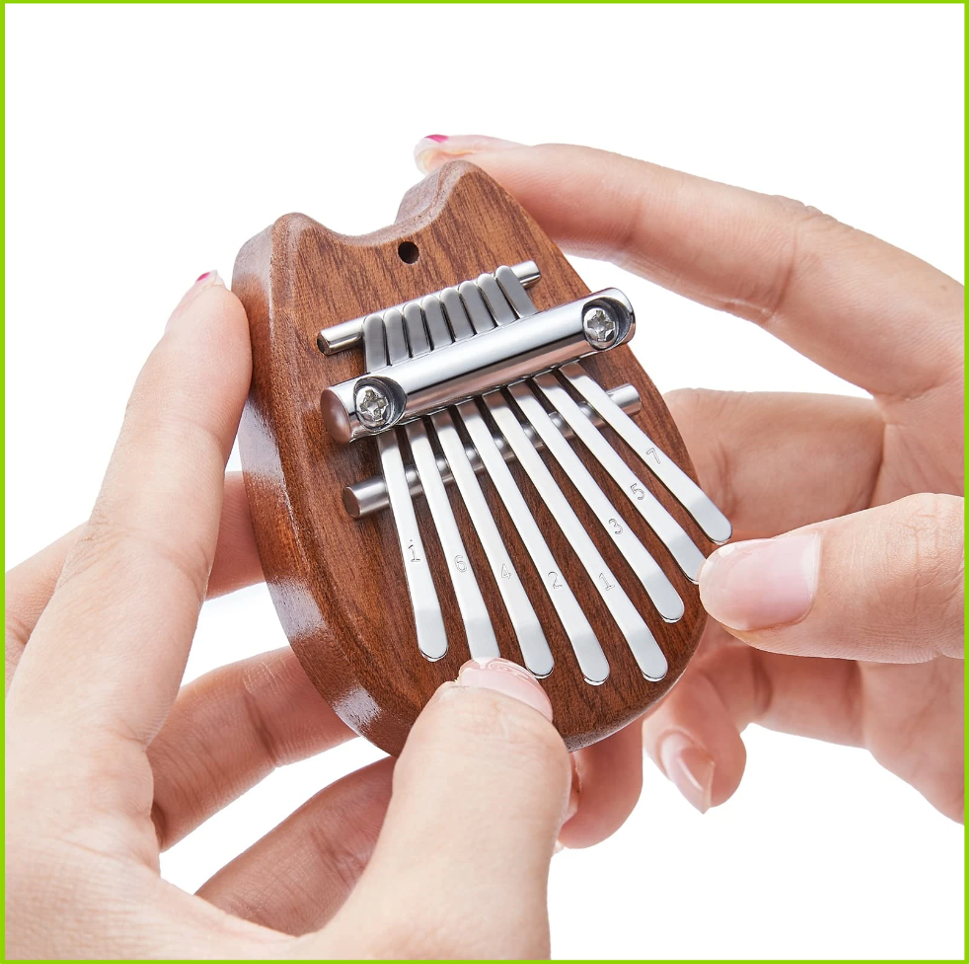 Kalimba Thumb Piano - Mini Kalimba 8 Key Thumb Piano