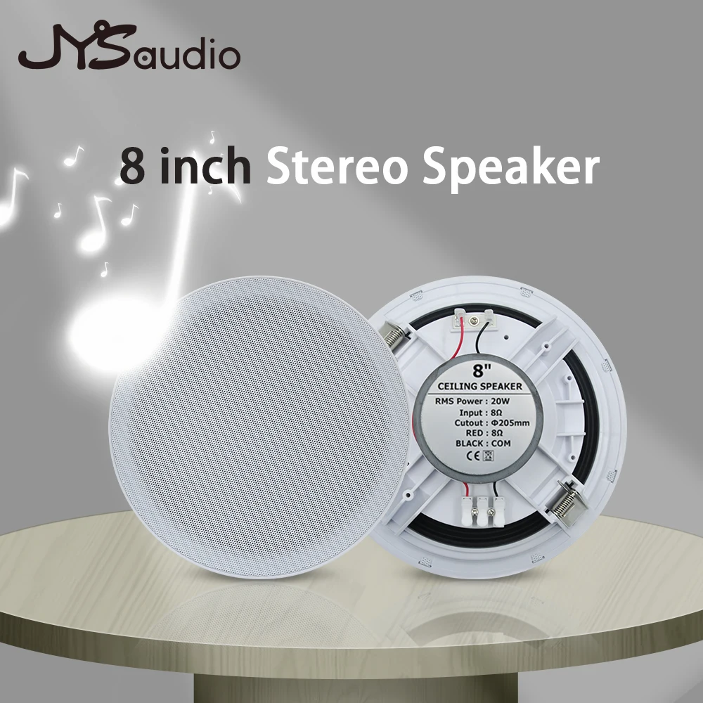 20W Ceiling Speaker Stereo 8 i - Audio Music Background Free incelemesi ve fiyatı