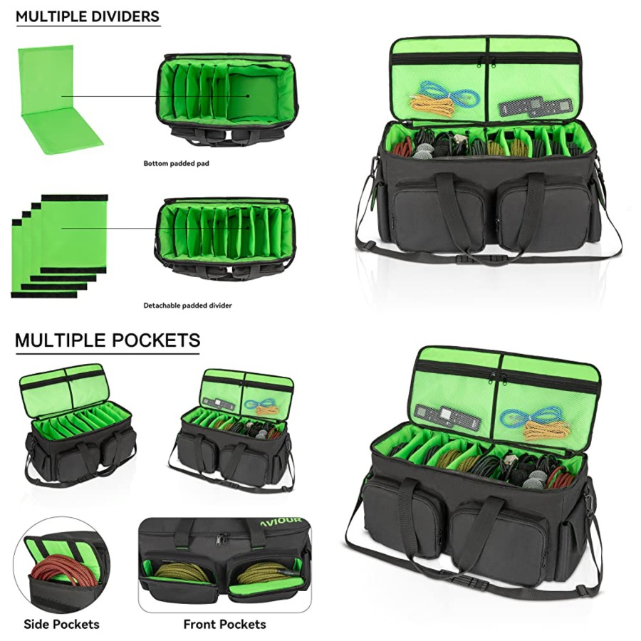 SAVIOUR DJ Cable File Bag, Det - Audio Music Store incelemesi ve fiyatı