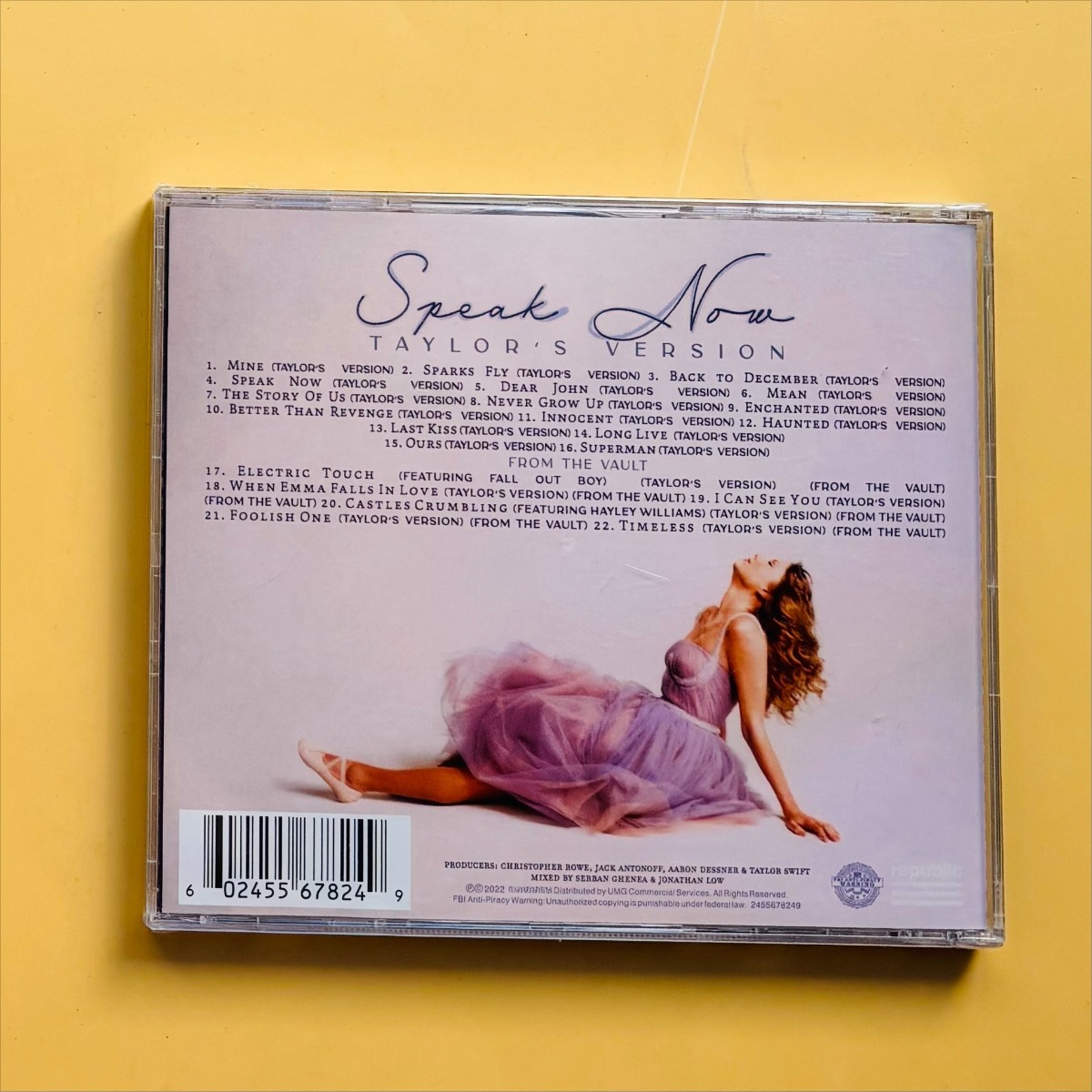 Speak Now (Taylor's Version) 2 - Audio Musically incelemesi ve fiyatı