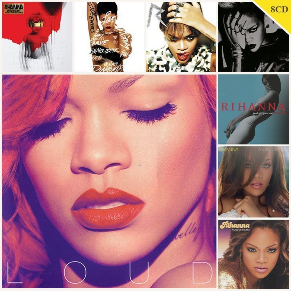 Rihanna 8CD（only Disc）Collecti - Audio Musically incelemesi ve fiyatı