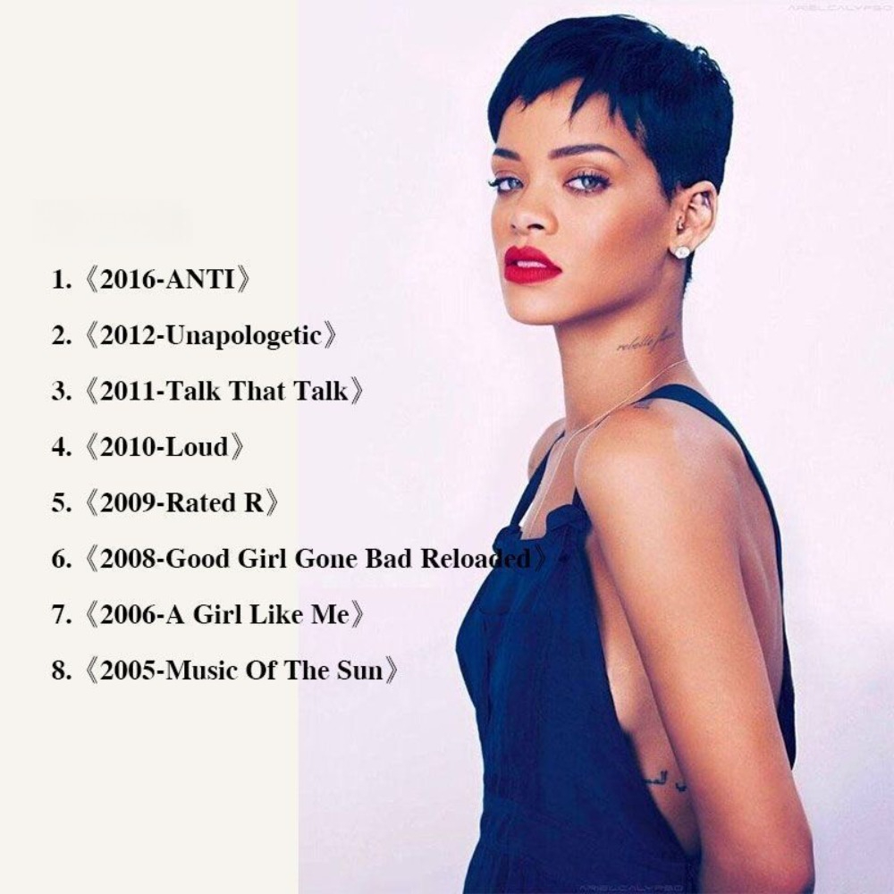 Rihanna 8CD（only Disc）Collecti - Audio Musically incelemesi ve fiyatı