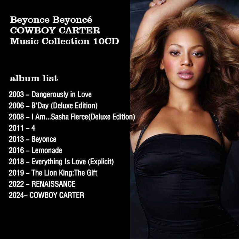Beyonce 10CD Music Album Colle - Audio Musically incelemesi ve fiyatı