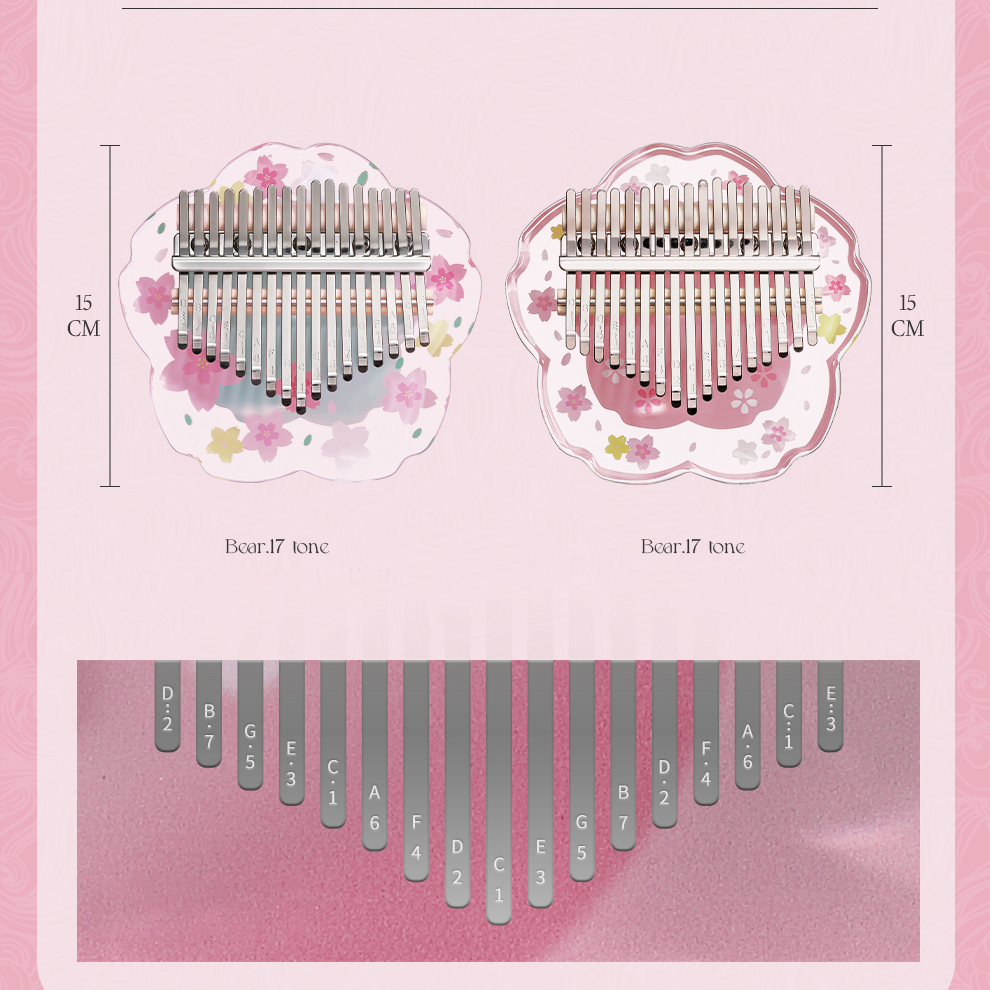 Hluru Kalimba 21 Keys with Cas - Kalimba Thumb Piano incelemesi ve fiyatı