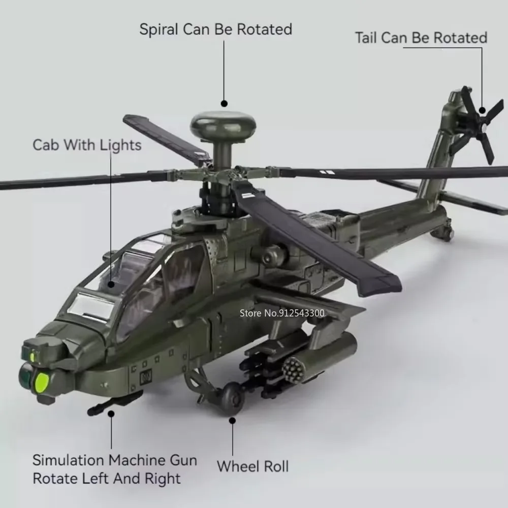 1:32 Scale AH-64 Airplane Mode - Audio Music Car incelemesi ve fiyatı