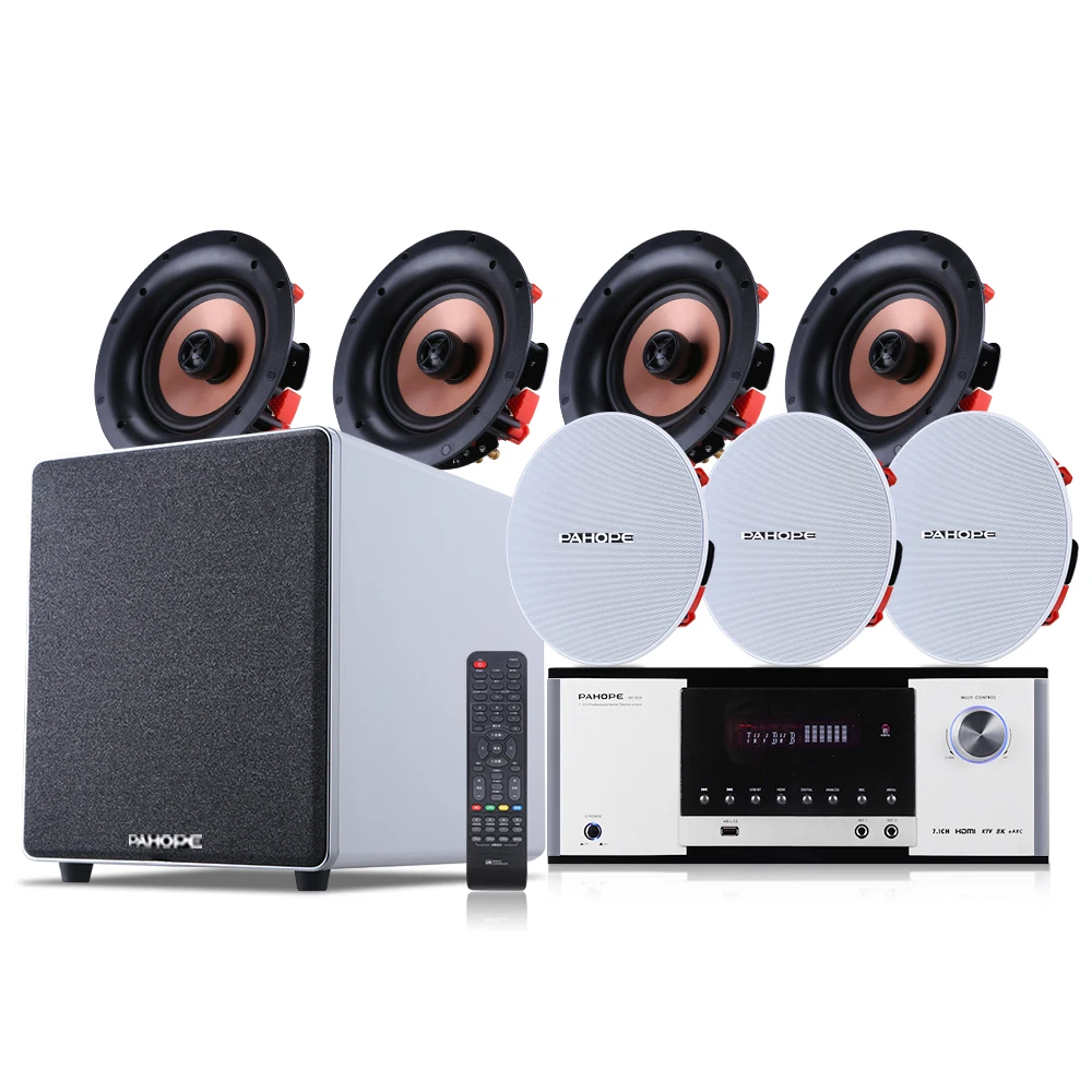 7.1 Home Theater Ceiling Speak - Audio Music Background Free incelemesi ve fiyatı