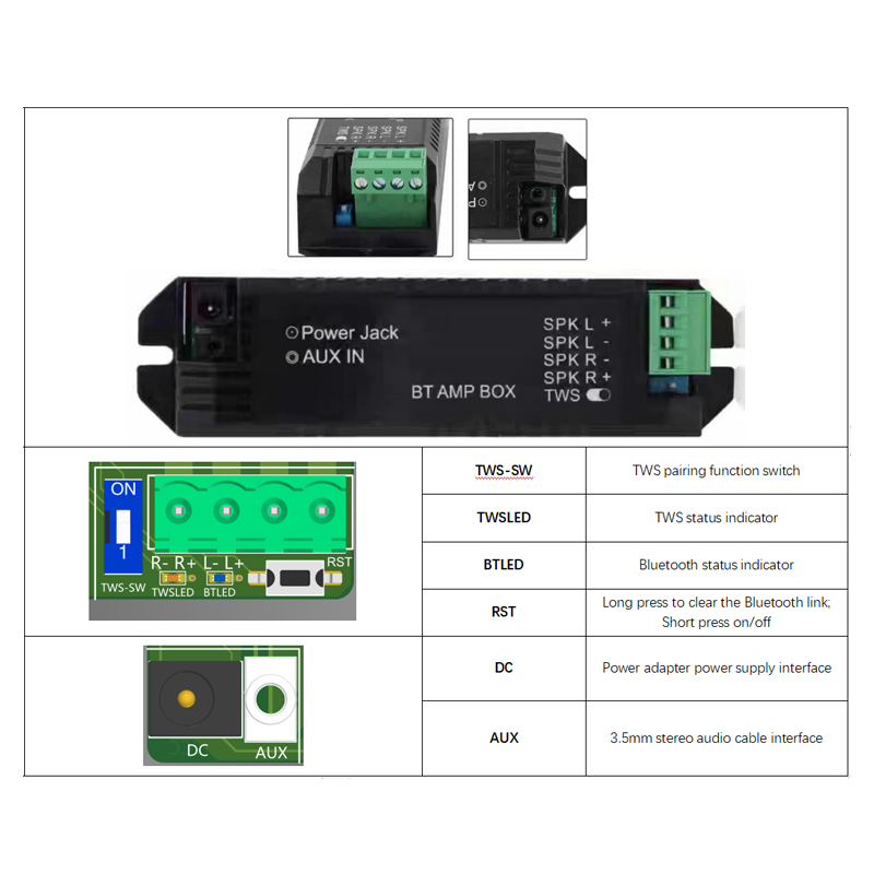 Audio bluetooth Amplifier modu - Audio Music Background Free incelemesi ve fiyatı
