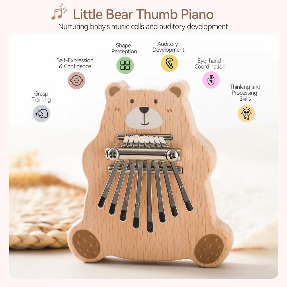 8 Key Mini Kalimba Portable Th - Kalimba Thumb Piano incelemesi ve fiyatı