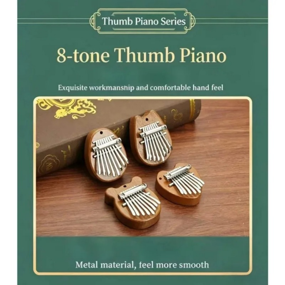 Solid wood 8-tone mini thumb p - Kalimba Thumb Piano incelemesi ve fiyatı