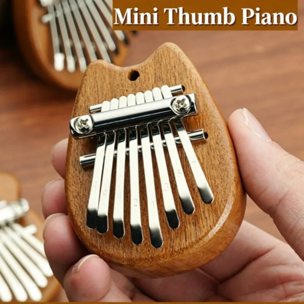Solid wood 8-tone mini thumb p - Kalimba Thumb Piano incelemesi ve fiyatı