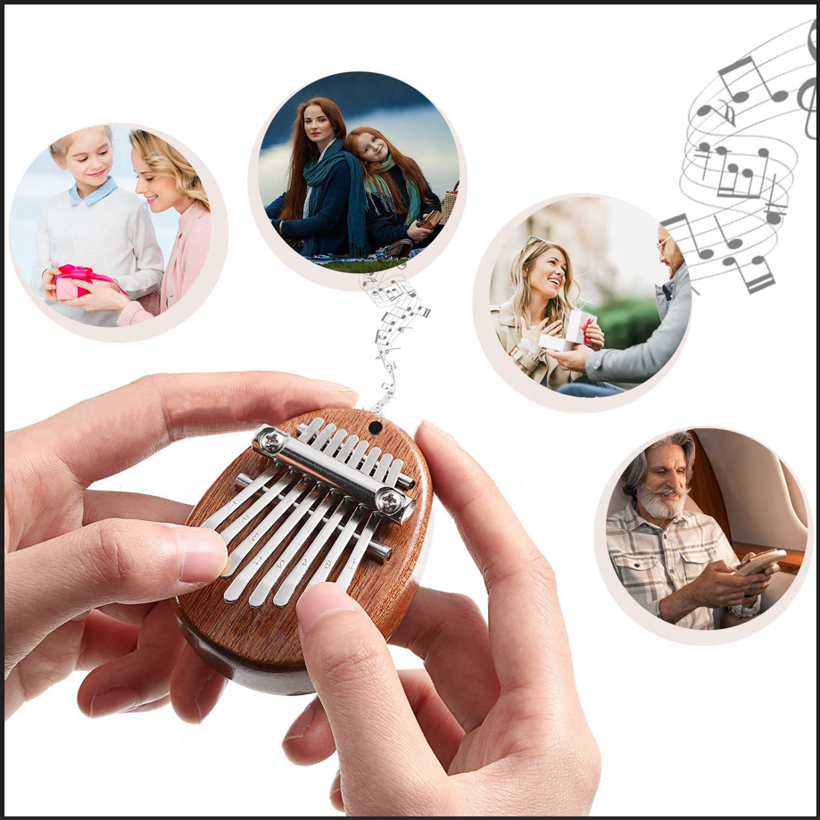 8 Key Mini Wooden Kalimba High - Kalimba Thumb Piano incelemesi ve fiyatı