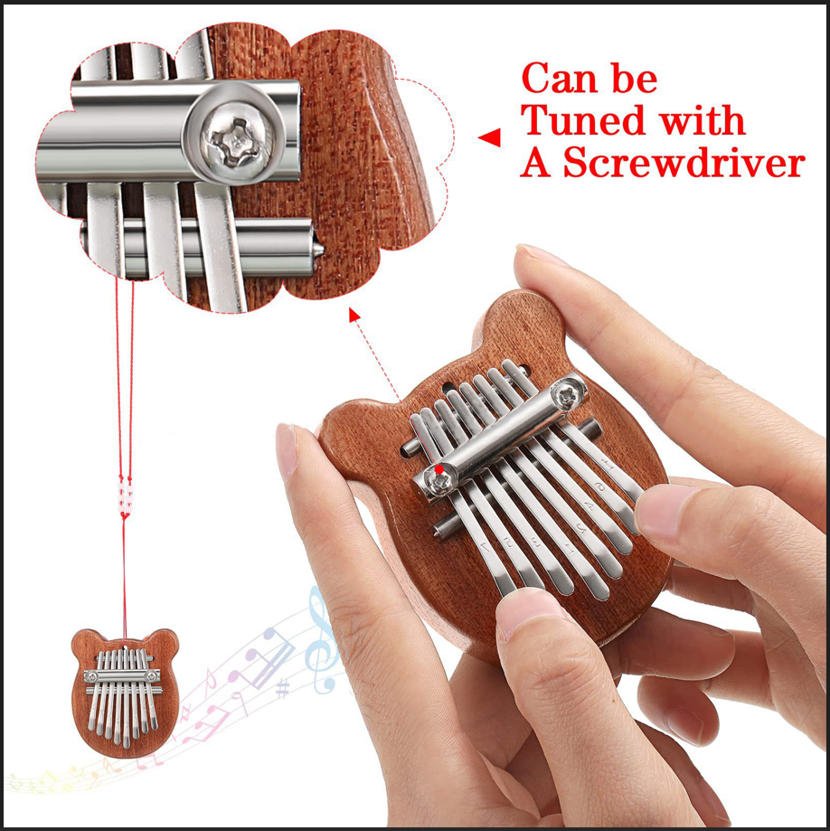 8 Key Mini Wooden Kalimba High - Kalimba Thumb Piano incelemesi ve fiyatı