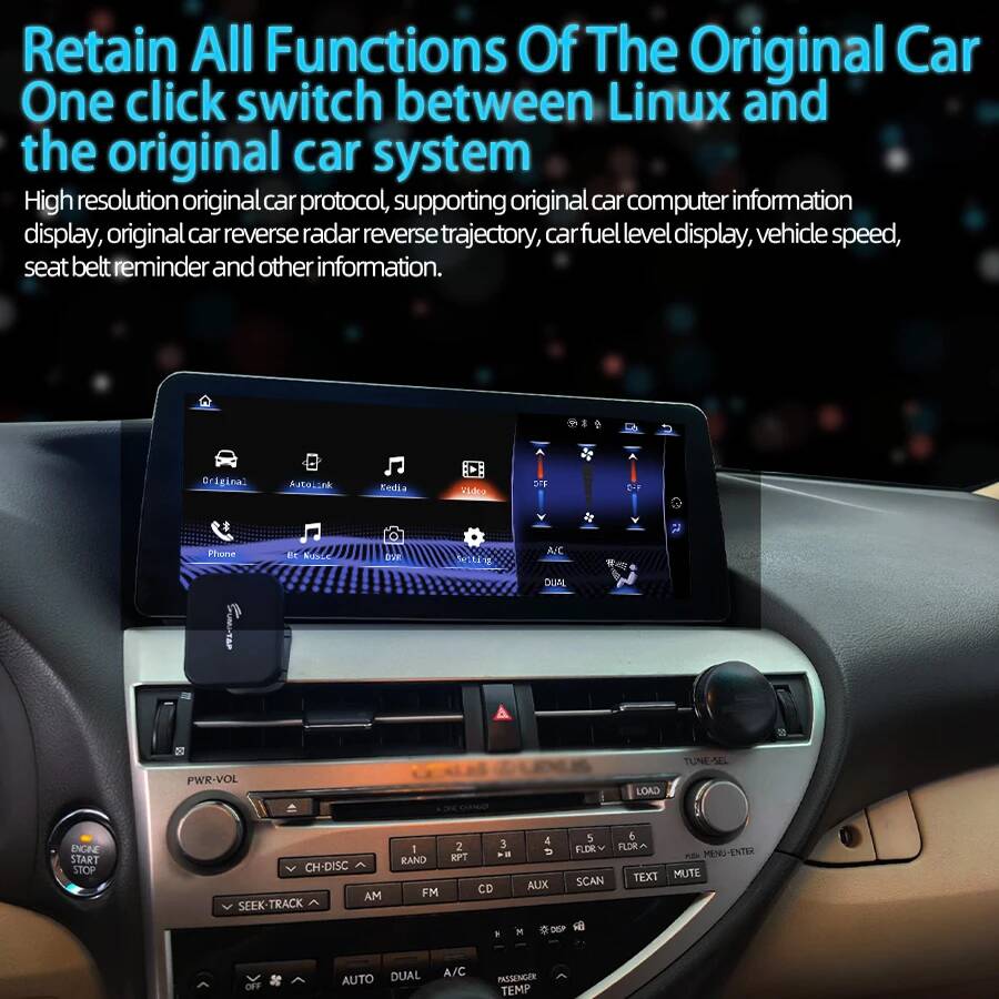 12.3“ For Lexus Rx Rx270 Rx350 - Audio Music Car incelemesi ve fiyatı