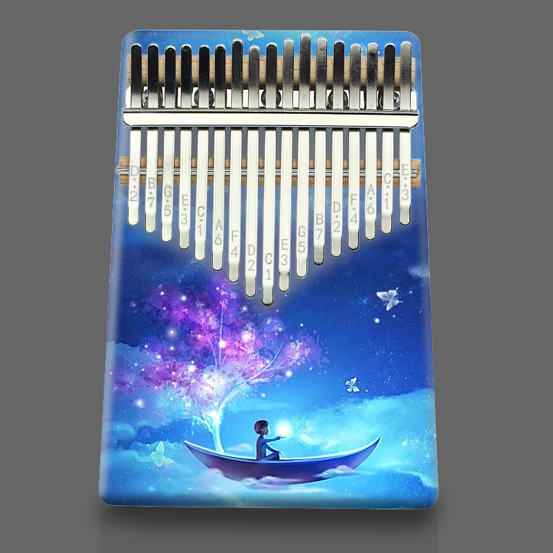 17-Tone Kalimba Color Thumb Pi - Kalimba Thumb Piano incelemesi ve fiyatı