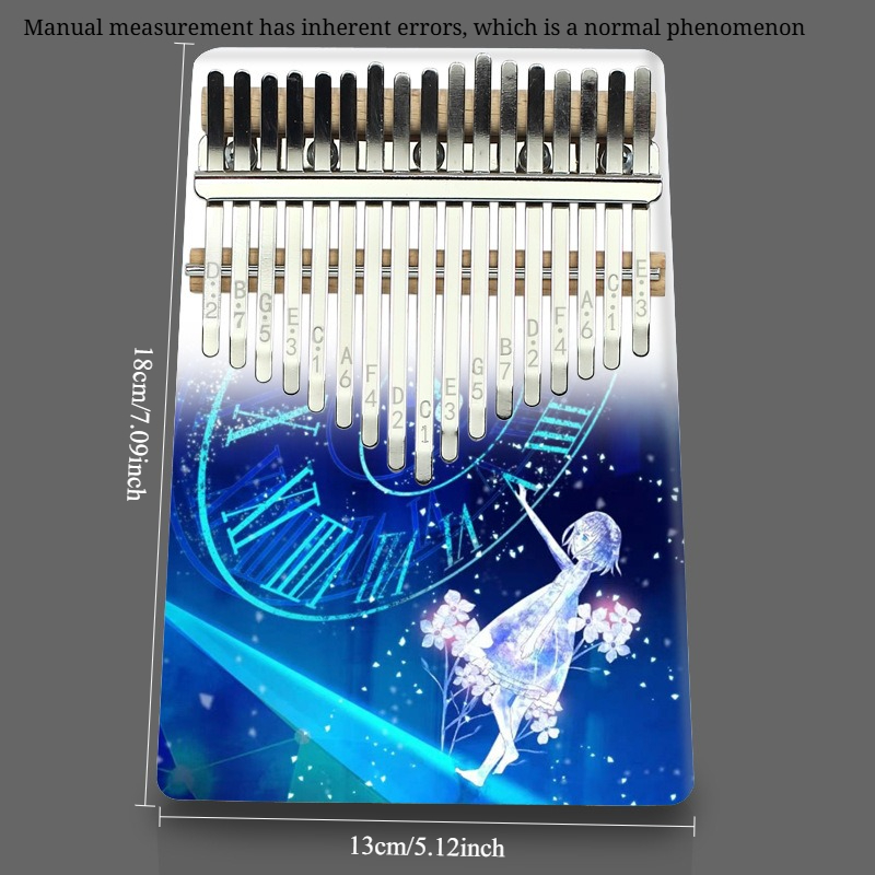 17-Tone Kalimba Color Thumb Pi - Kalimba Thumb Piano incelemesi ve fiyatı