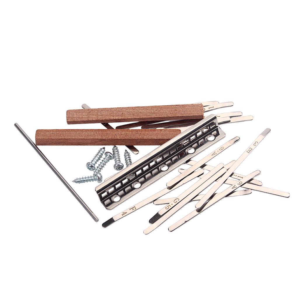 Kalimba 17 Key DIY Parts Kit T - Kalimba Thumb Piano incelemesi ve fiyatı