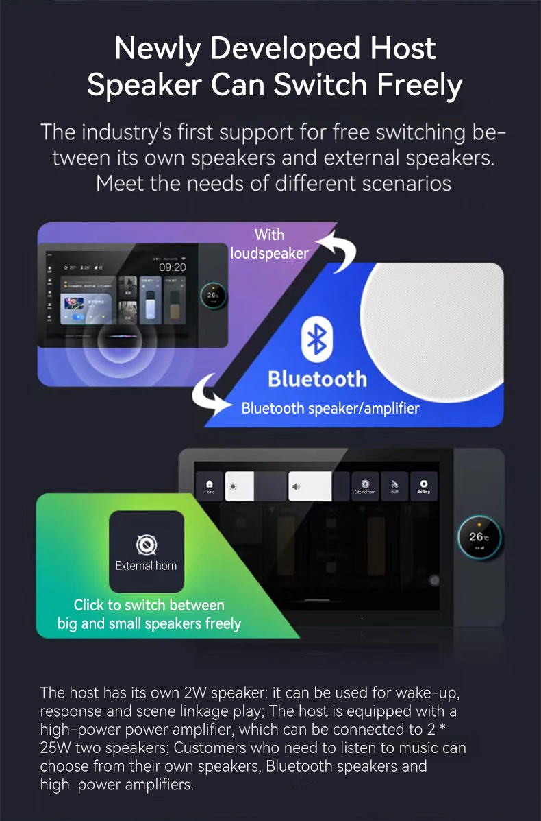 TUOAN 4-way Speakers Multi-fun - Audio Music Background Free incelemesi ve fiyatı