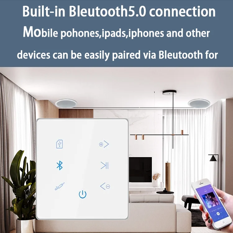 Bluetooth Wall Amplifier Home  - Audio Music Background Free incelemesi ve fiyatı