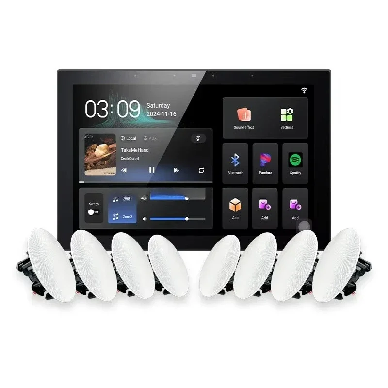 10-Inch Smart Home Automation  - Audio Music Background Free incelemesi ve fiyatı