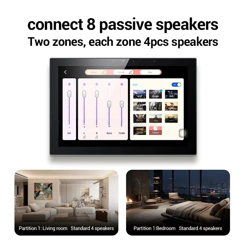 10-Inch Smart Home Automation  - Audio Music Background Free incelemesi ve fiyatı