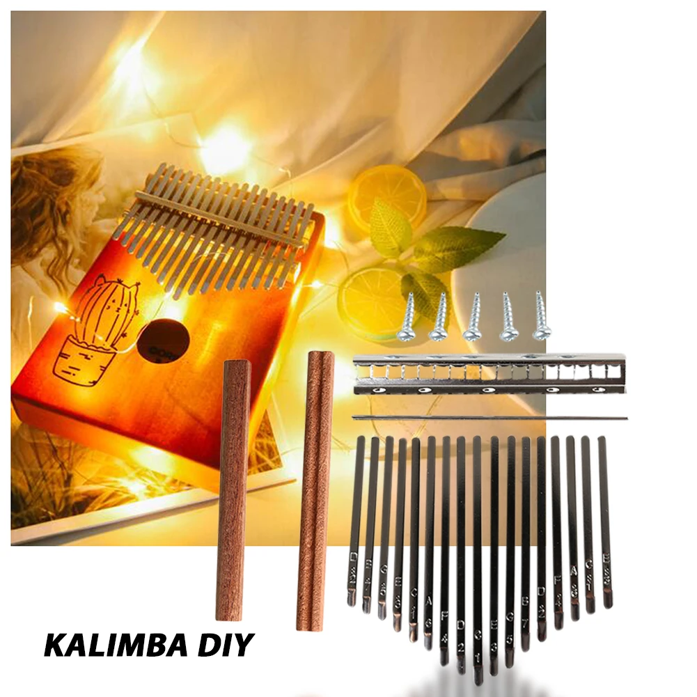 DIY 17 Tone Kalimba Keys Tines - Kalimba Thumb Piano incelemesi ve fiyatı