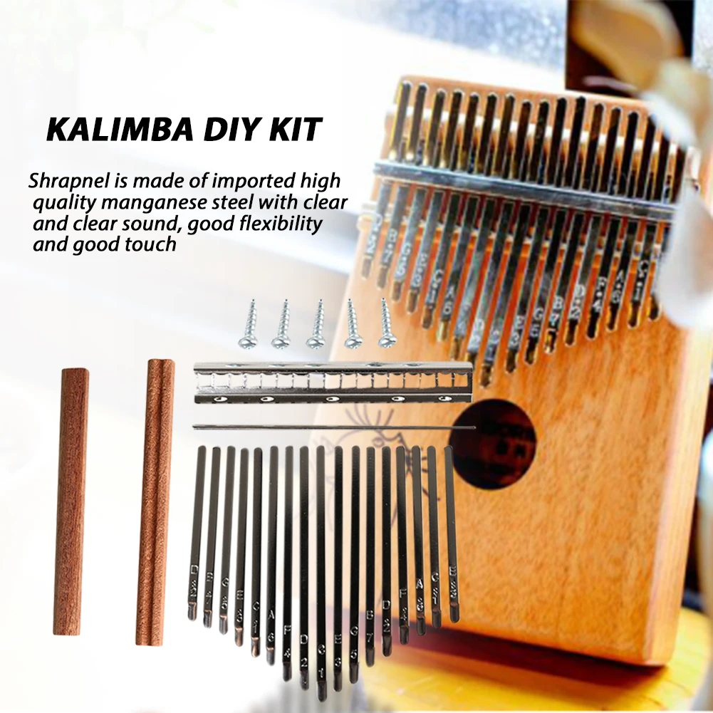 DIY 17 Tone Kalimba Keys Tines - Kalimba Thumb Piano incelemesi ve fiyatı