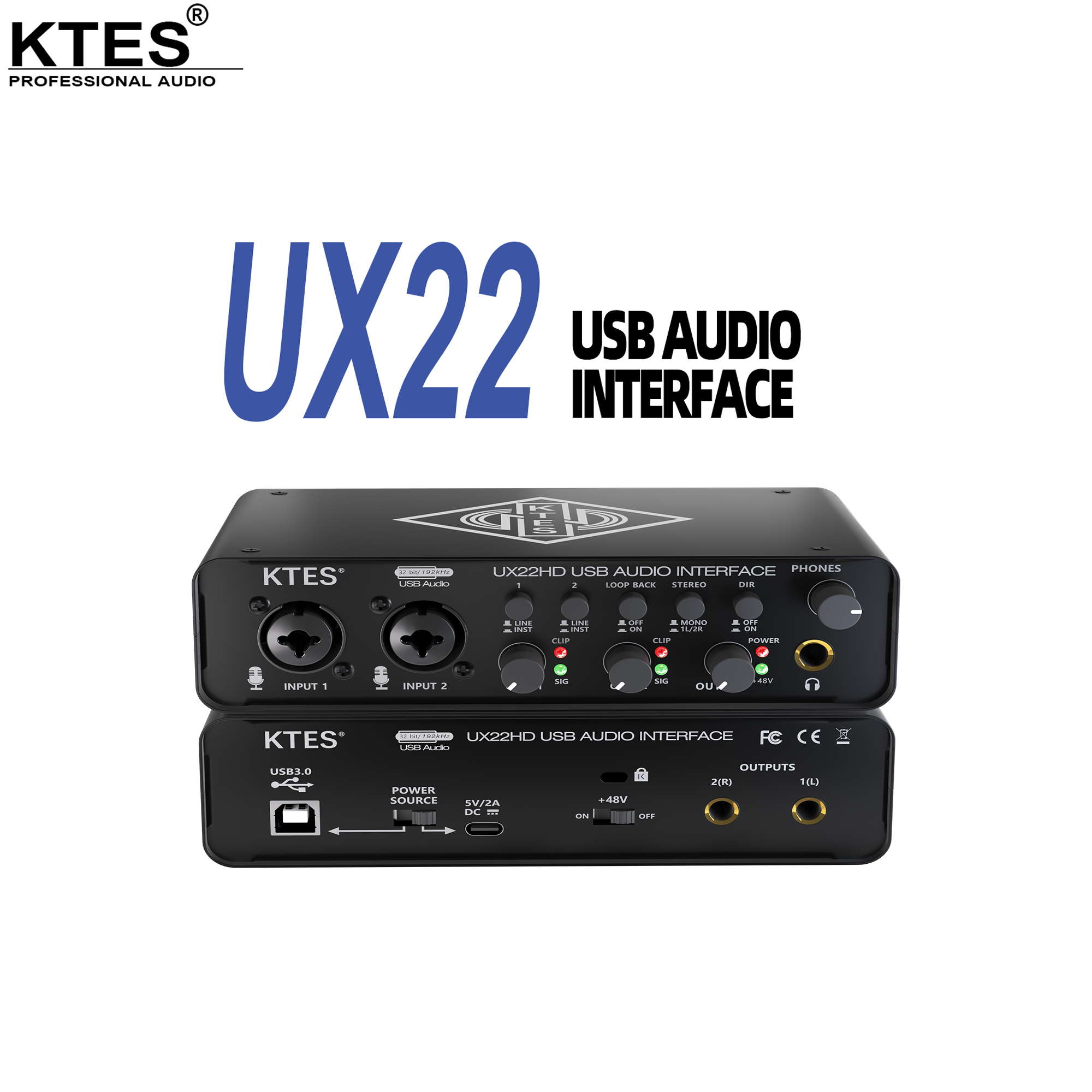 UX22 Audio Interface 192kHz 32 - Audio Youtube Music Free incelemesi ve fiyatı