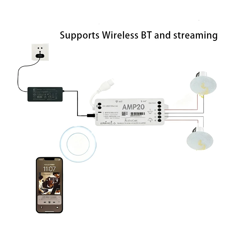 Audiocast Amp20 Wireless Strea - Audio Youtube Music Free incelemesi ve fiyatı