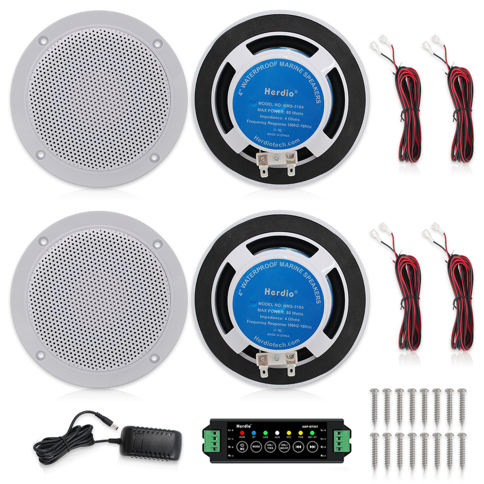 Herdio 4Pcs 320W Wall In Ceili - Audio Music Store incelemesi ve fiyatı