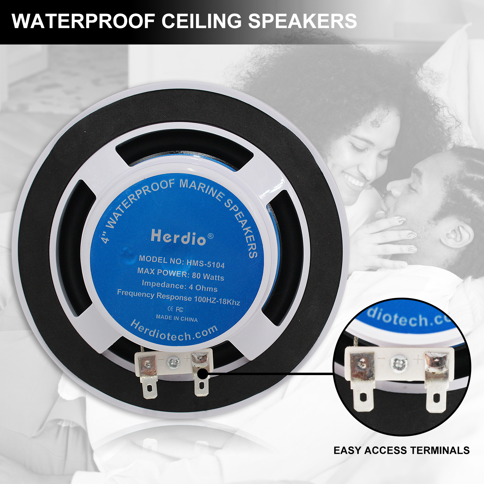 Herdio 4Pcs 320W Wall In Ceili - Audio Music Store incelemesi ve fiyatı