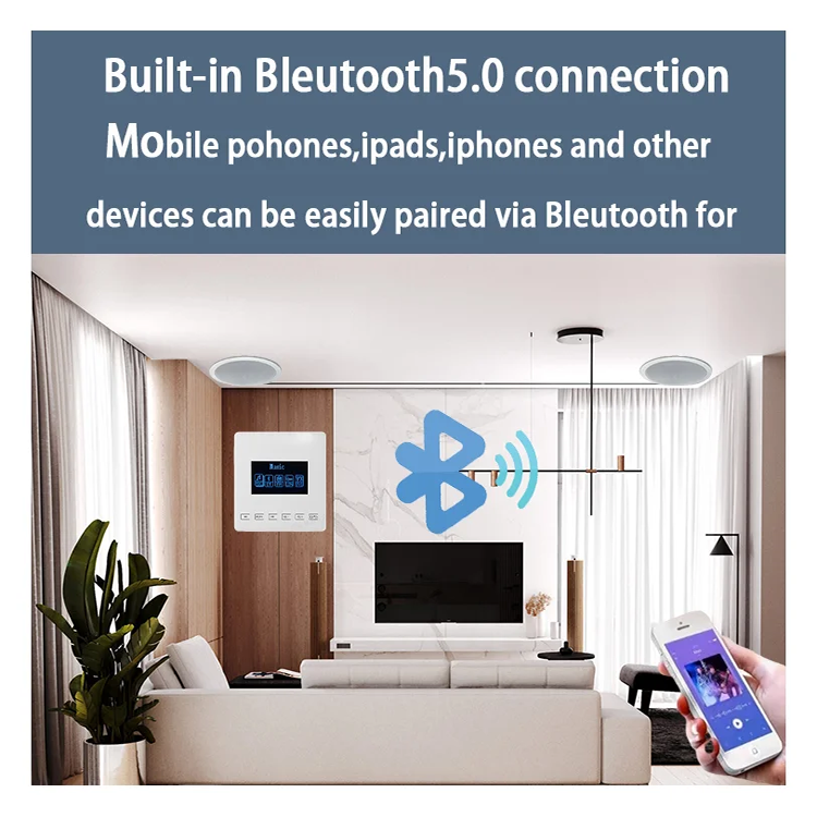 Mini Bluetooth Amplifier Wall  - Audio Music Store incelemesi ve fiyatı