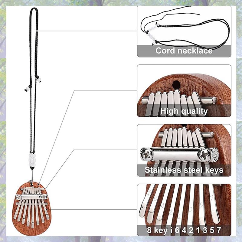 New Arrival 4Pcs Kalimba Thumb - Kalimba Thumb Piano incelemesi ve fiyatı
