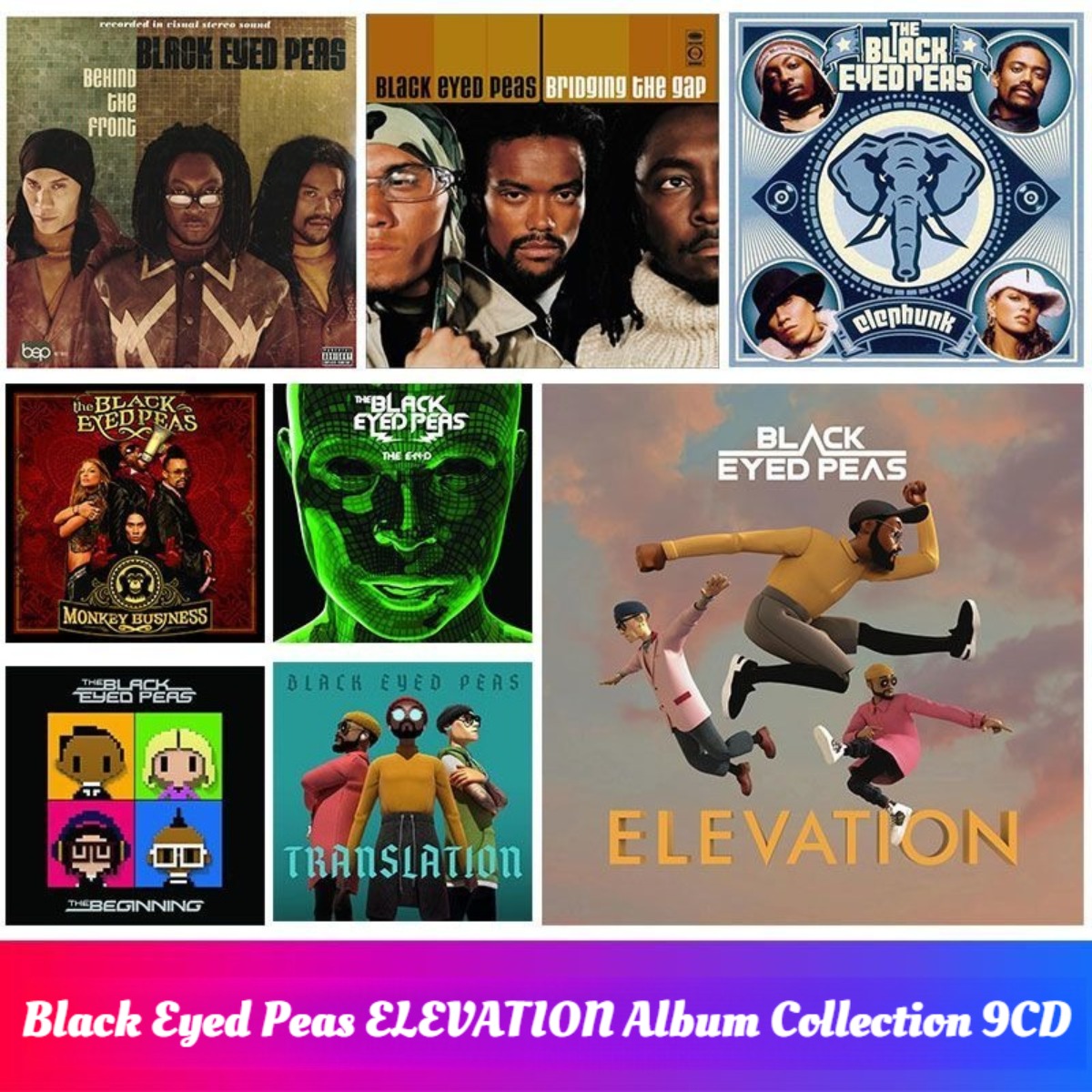 Black Eyed Peas ELEVATION Albu - Audio Music Car incelemesi ve fiyatı