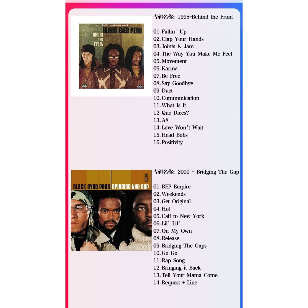Black Eyed Peas ELEVATION Albu - Audio Music Car incelemesi ve fiyatı